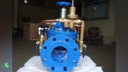 Diaghragm / Piston Cast Iron Constant Downstream Pressure Flow Control Regulating Control Valve (GL400X)